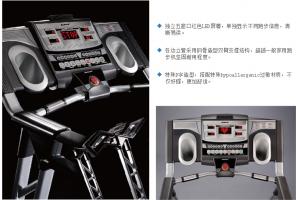 BH/必艾奇G637C 豪华 家用电动可折叠静音跑步机